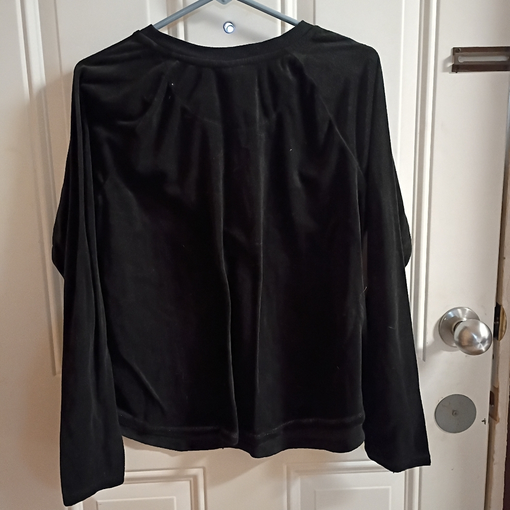 2/$10 Vintage The Nightmare Before Christmas Plush Sweatshirt Size Large - Picture 5 of 6